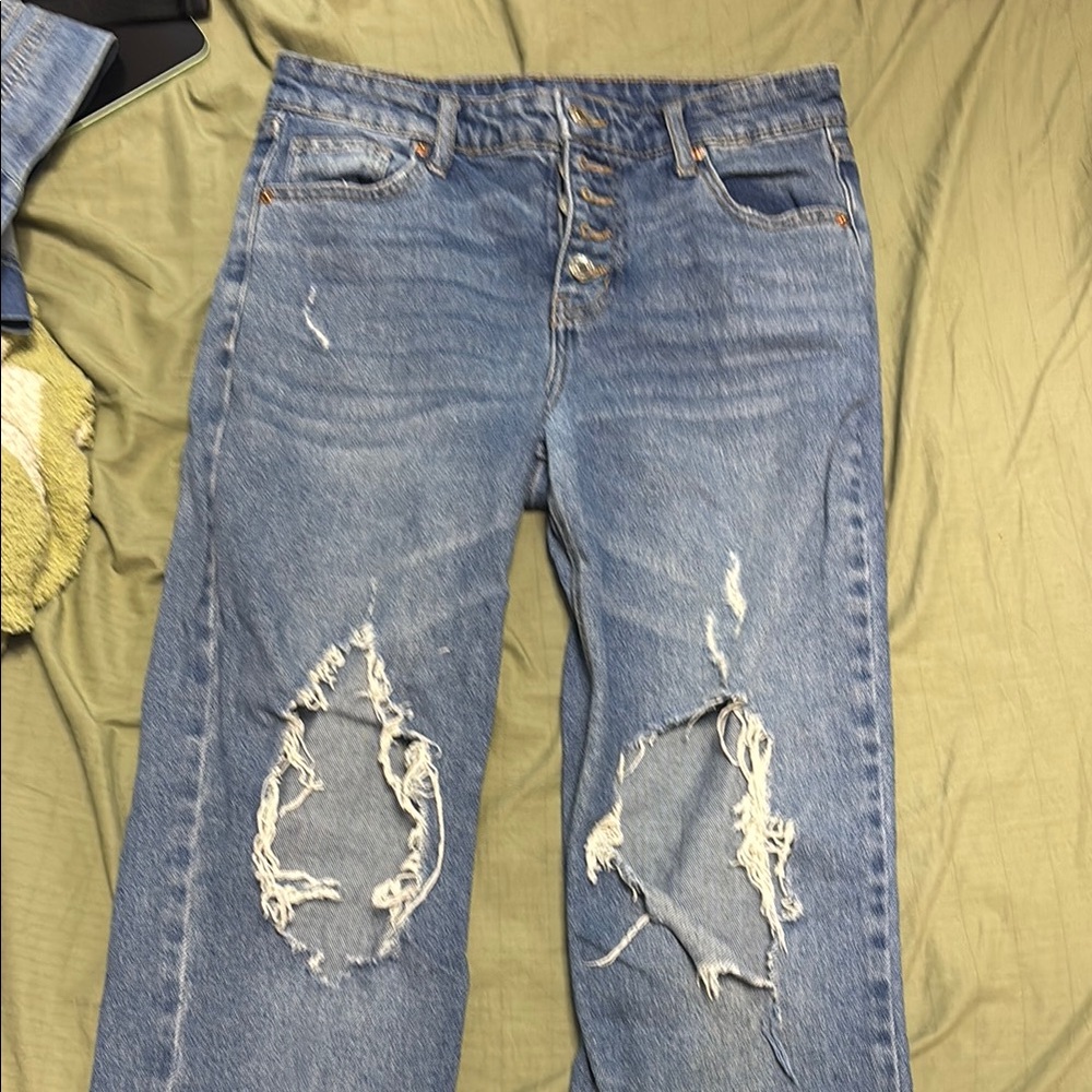 Old Navy Ripped Denim Jeans